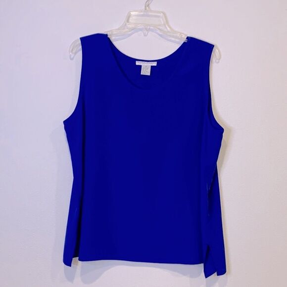 DRAPER’S & Damon’s 2 piece silk shell sleeveless silk kimono style jacket XL/OS - Picture 5 of 15